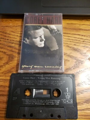 COREY HART: Young Man Running Cassette Tape - Image 1 of 2