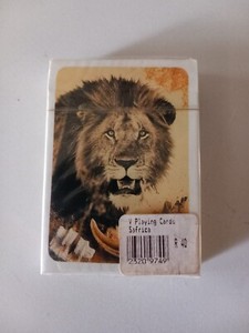 Vintage South African Lion Playing Cards