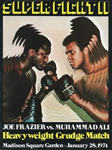 Vintage Original 1974 Joe Frazier vs. Muhammad Ali II Boxing Fight CC Program - Picture 1 of 1