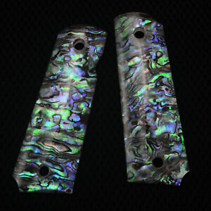 Replace 1911 Grips Accessory Abalone Shell Knife Handle Acrylic Scales - A Pair