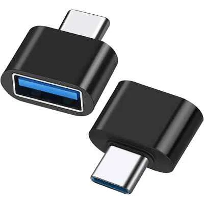 USB to USB C Adapter Type C 3.1 Male OTG A Female Data Converter - Image 1 of 4