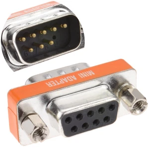 9 Polig Serie RS232 Stecker Auf Buchse Null Sockel Konverter Adapter - Bild 1 von 24