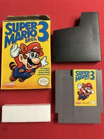 Super Mario Bros. 3 (Nintendo NES, 1990) - Boxed