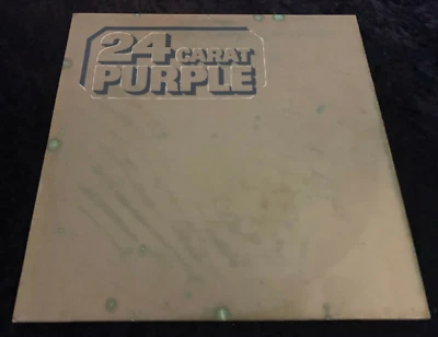 Vinyl LP Deep Purple, 24 Carat Purple. 1972 Purple 1st UK Pressing TPSM 2002 - Image 1 of 4