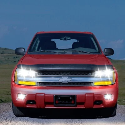 02 06 08 09 Trailblazer Head & Fog Light High Beam Kit Turns On All 6 Lights! - Image 1 of 3