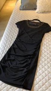 💎Barbara Schwarzer / 36 ♥ kleines schwarzes Kleid ♥ festlich 💎Perlen 💎 Abi - Bild 1 von 7