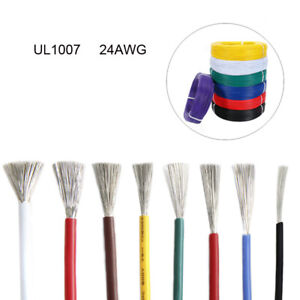 UL1007 Electronic Wire 24AWG PVC Electronic Wire Electronic Cable 1/3/5/10 Meter