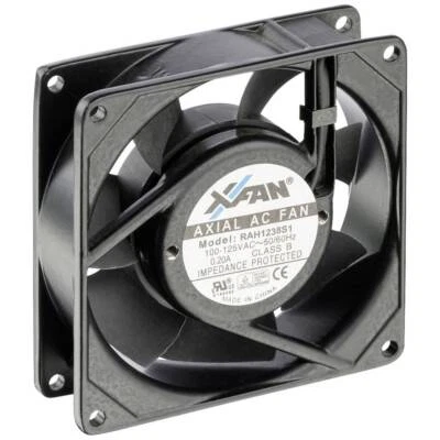 X-Fan RAH1238S1 Axiallüfter 230 V/AC 163 m³/h (L x B x H) 120 x 120 x 38 mm - Bild 1 von 2