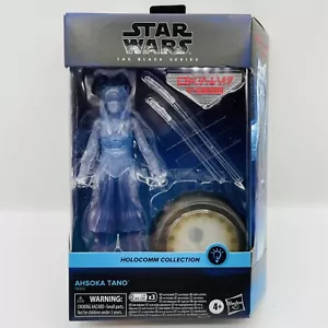 Star Wars The Black Series Ahsoka Tano 6" Figure Holocomm Collezione Nuovo con scatola ๐ฅ - Foto 1 di 4