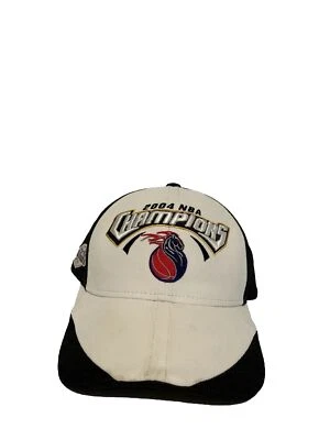 Gorra ajustable vintage Reebok 2004 Detroit Pistons NBA Champions Foto 1 de 4