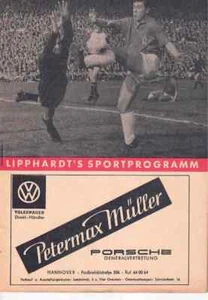 Cuaderno de programa de fútbol 64/65 Liga Hannover 96 - 1860 Munich (Lipphardt) - Imagen 1 de 1