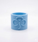 5 x Girl Guiding Woggle - Rainbows Brownies Rangers - Plain / Trefoil Logo BLUE