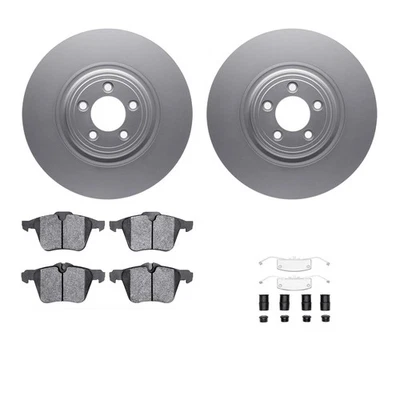 For Jaguar XF 2011-2012 R1 Concepts WDWH1-20008 Front Brake Kit w Ceramic Pads - Image 1 of 3