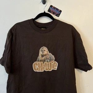 Star Wars Chewie Chewbacca Brown Official Licensed T Shirt Size Large - Picture 1 of 7