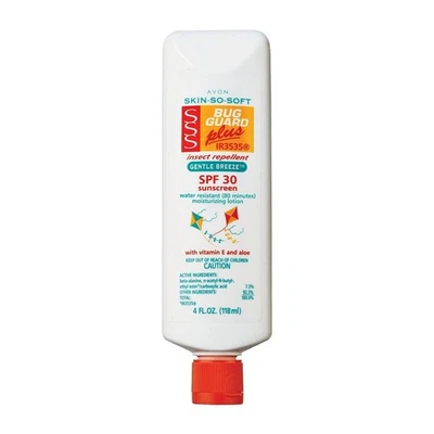 Avon Skin So Soft BUG GUARD Gentle Breeze SPF 30 LOTION ~ SEALED ~ NEXT DAY SHIP