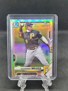 2021 Bowman Chrome Alexander Mojica REFRACTOR /499 - Picture 1 of 2
