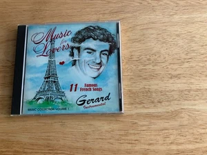 MUSIC FOR LOVERS 11 FAMOUS FRENCH SONGS GERARD INSTRUMENTAL CD WTH FREE SHIPPING - Picture 1 of 2