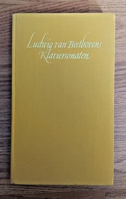 German Edition Ludwig van Beethovens Klaviersonaten by Edwin Fischer 1956 - Image 1 of 4