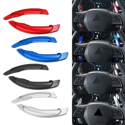 Car Steering Wheel Paddle Shifter Extension Fit Mitsubishi Lancer Evo X 10 - Image 1 of 4