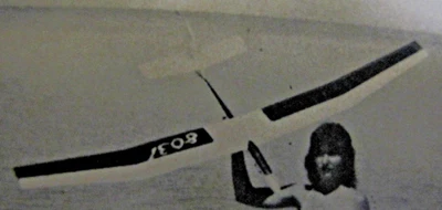 RARE VINTAGE JOE RUTH PROPHET SERIES 4 1980'S RC SAILPLANE GLIDER 78 3/4" WS KIT - Image 1 of 4