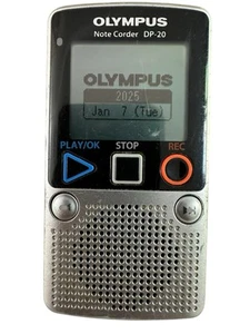 OLYMPUS Note Corder DP-20 Voice Memo Recorder vollständig getestet und funktionsfähig - Bild 1 von 7