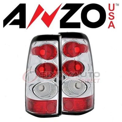 AnzoUSA Tail Light Set for 2007 Chevrolet Silverado 1500 HD Classic - hx - Изображение 1 из 4