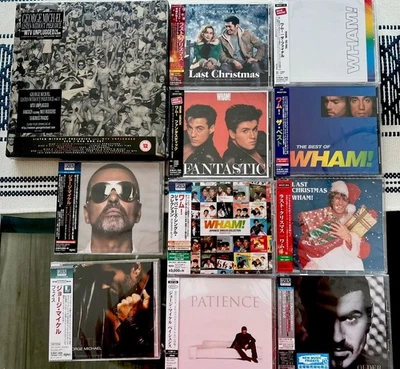 George Michael cd japan Wham! Collection Lot 11 Albums Perfect Condition Rare - Image 1 of 4