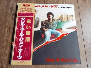 DARYL HALL & JOHN OATES - ALONG THE RED LEDGE LP 1978 OBI INSERT INNER JAPAN EX+ - Picture 1 of 7