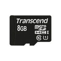Transcend 8GB microSDHC Class 10 UHS-I 8 GB MicroSDHC Classe TS8GUSDCU1 - Immagine 1 di 1
