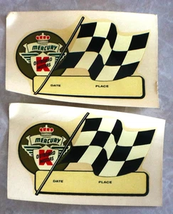 1950s mercury outboards racing kiekhaefer water transfer slide 2 included - Picture 1 of 6