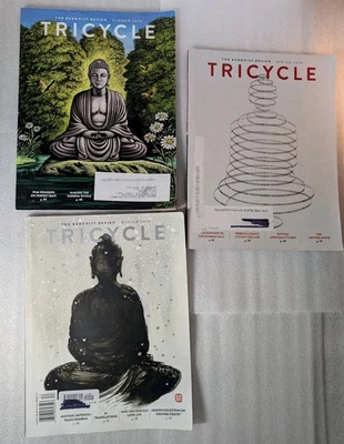 TRICYCLE The Buddhist Review 3 Magazines Winter 2003 Spring & Summer 2024 - Image 1 of 4