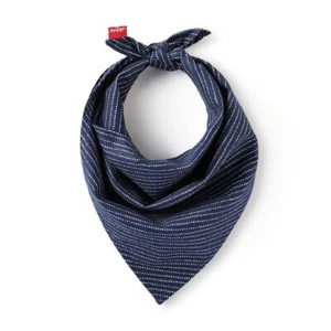 Bandana per animali domestici a righe 18"x18" - Navy - Taglia unica nuova con etichetta 1000000070 - Foto 1 di 1