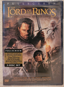 The Lord of the Rings: The Return of the King (Dvd, 2003 2-Disc Set) New Sealed!