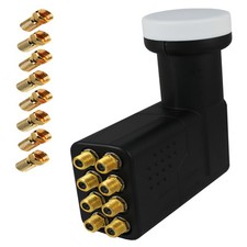 Okto Typ 0.1 db LNB Sat 8-fach Full HDTV ready Octo Digital acht anschlüsse HD 