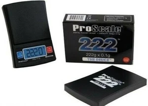 Proscale 222 x 0,1 g Taschenwaage Feinwaage Digitalwaage Waage digital Goldwaage
