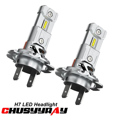 For 2015-2018 Mercedes-Benz C63 AMG S LED Headlight Bulbs Kit H7 High / Low Beam - Image 1 of 4