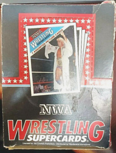 1988 WONDERAMA NWA WRESTLING BOX (48 UNOPENED PACKS) 