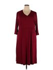 Unbranded Women Red Casual Dress 3X Plus