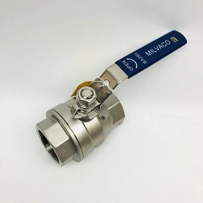 BA260 FULL PORT2" CF8M 1000WOG BALL BALL 2 PIECE - Image 1 of 4