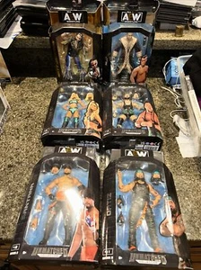 AEW MJF/WARDLOW SET 2 AEW All Elite Wrestling Unmatched Series 6 FIGURE SET BL3 - Picture 1 of 10