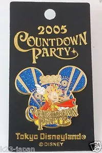 Tokyo Disney Resort Pin Tokyo Disney Land Countdown Party 2005 Mickey - Picture 1 of 3
