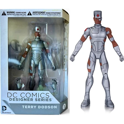 DC Comics Designer Serie Cyborg Personaggio Articolato Terry Dodson Statue Film - Immagine 1 di 4