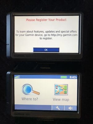 2 GPS Units;  Garmin Nuvi GPS 4.5" 200w - Image 1 of 4