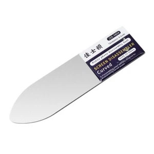 Stainless Steel Curved LCD Screen Spudger Opening Pry Card Tools - Picture 1 of 7