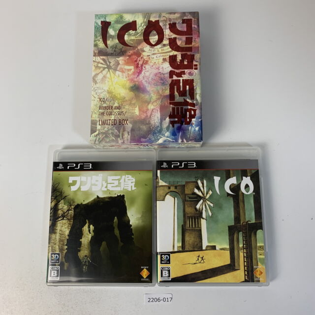 Shadow of The Colossus ICO Wander Limited Edition Sony PS3 PlayStation3 JP  F/S