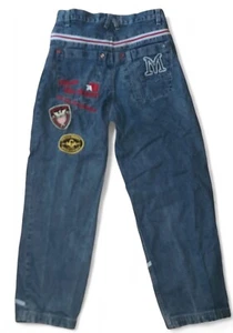 Vintage Y2K MECCA DENIM Jeans Size Large Urban Streetwear Hip Hop Size Large - Picture 1 of 8