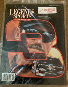 Legends Sports Memorabilia Dale Earnhardt Special Gold-Foiled Collectible NEW 😎 - Picture 1 of 6