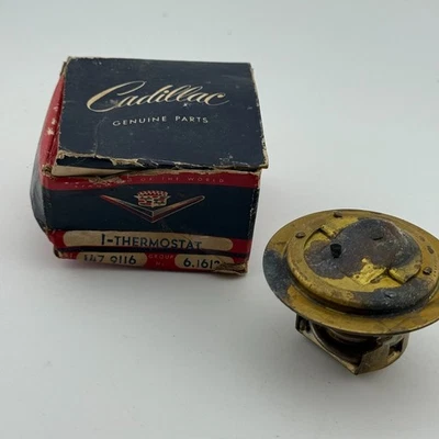 NOS OEM 1963 1964 Cadillac Thermostat 175 Degrees 1479116 - Image 1 of 4
