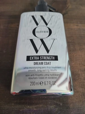 Color WOW; Extra Strength; Dream Coat; 6.7 fl oz; Anti-Frizz Spray; NEW/SEALED!! - Image 1 of 4