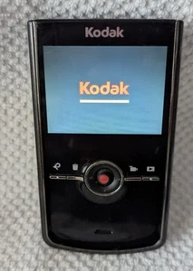 Kodak Zi8 Pocket HD Pocket Video Camera 1080P. Grau und Schwarz. - Bild 1 von 8